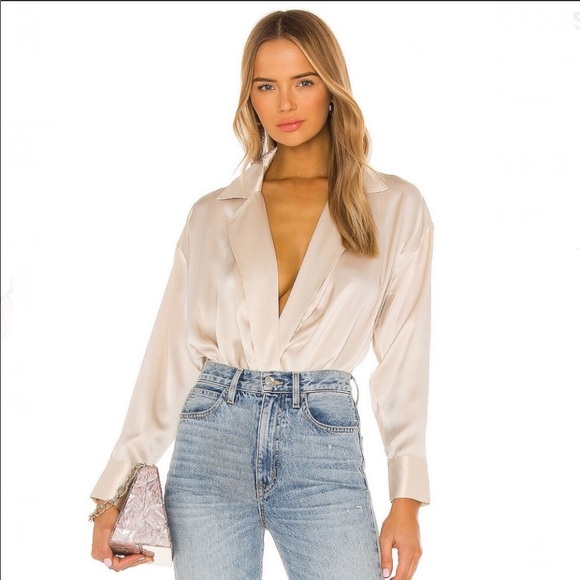 Divine Heritage Silk Bodysuit - Picture 1 of 4